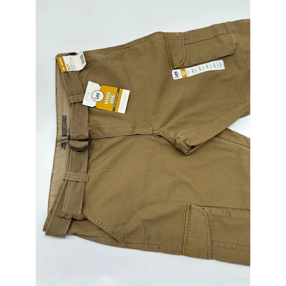 Lee Washed Khaki Relaxed Fit Cargo‎ Shorts 38X32